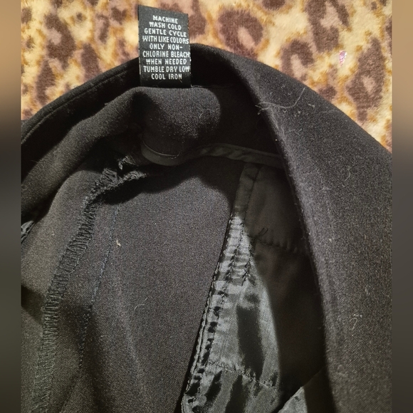 Alfani Women's Black Straight Leg Dress Pants 6 - Picture 12 of 13